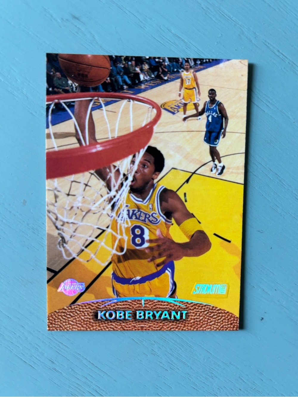 1999–00 Topps Stadium Club Kobe Bryant #117 basketball card